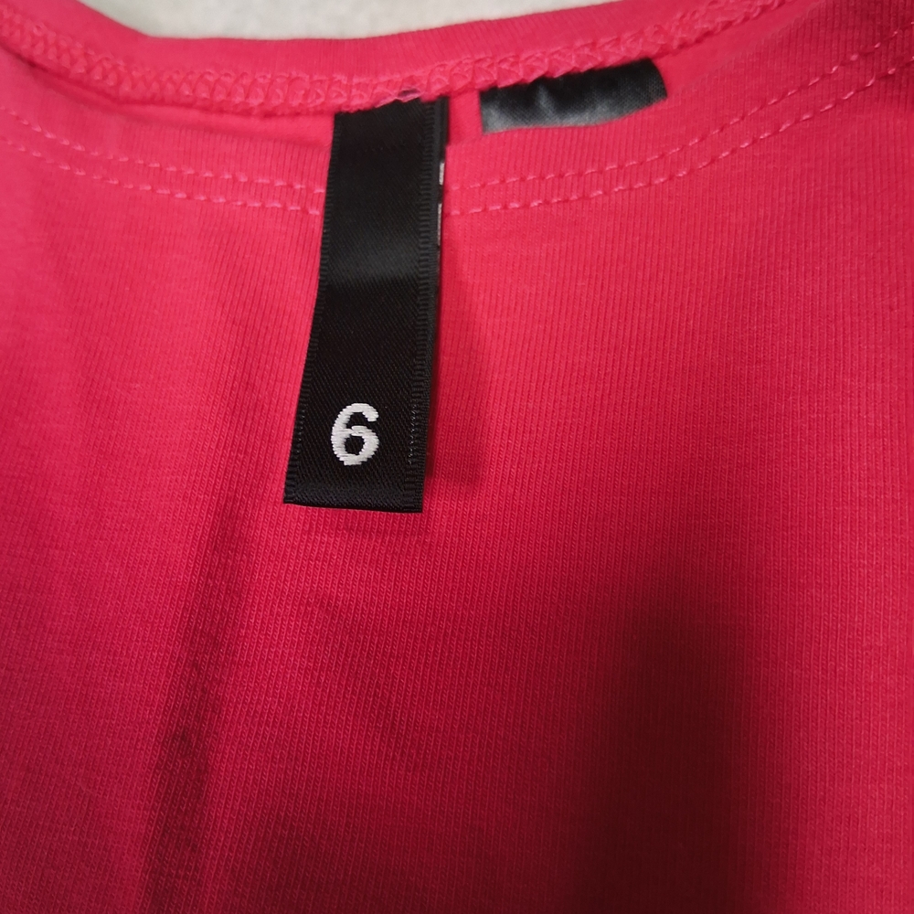 4/20$ ➡️ Divided Vibrant Pink Mini Dress - Picture 5 of 6